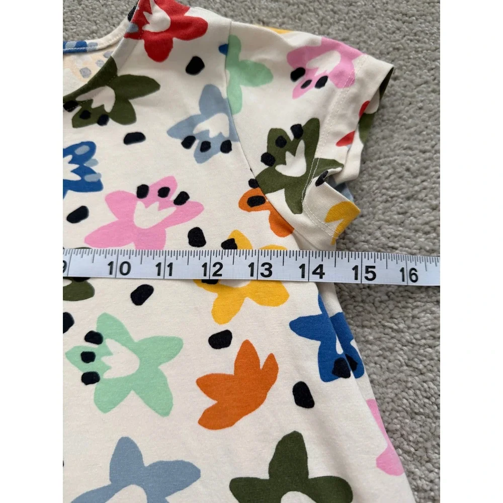 HANNA ANDERSSON ICONIC SOFT SWING DRESS SUNSHINE LILLIES US 10